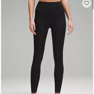 Lululemon Align Ribbed Women's Black High-Waisted Leggings